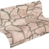 A.S.Creation Tapete orange grau creme B/H/D: ca. 52x250x7,5 cm