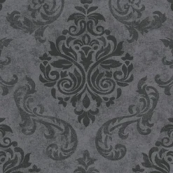 A.S.Creation Tapete schwarz grau B/H/D: ca. 52x250x7,5 cm