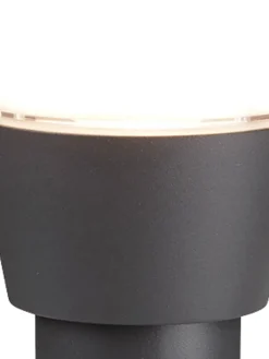Außenleuchte klar grau B/H: ca. 11x45 cm