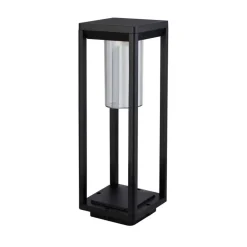 Außenleuchte klar schwarz B/H/L: ca. 15x45x15 cm