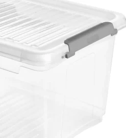 Aufbewahrungsbox transparent B/H/L: ca. 28,5x23,5x37,5 cm