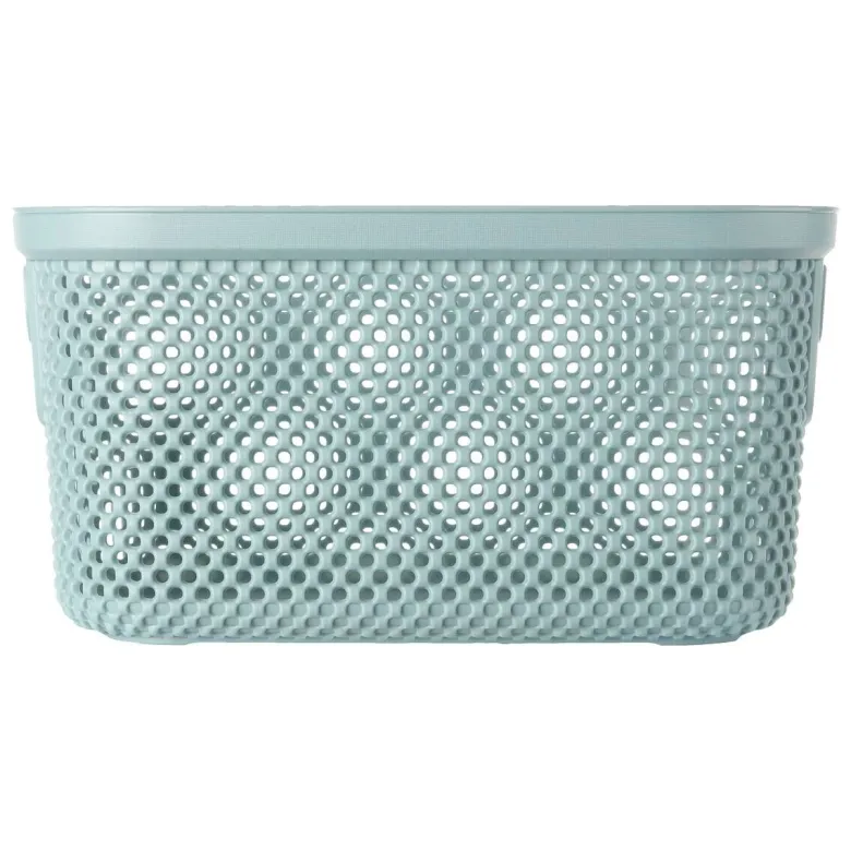 Aufbewahrungskorb blau B/H/L: ca. 17x12x23,5 cm