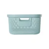 Aufbewahrungskorb blau B/H/L: ca. 28,5x38x15 cm