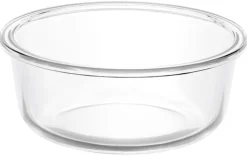 Auflaufform Glas B/H/L: ca. 15x6x15 cm