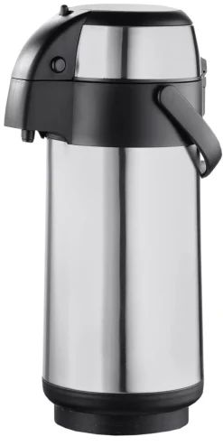 Axentia Airpot silber Edelstahl B/H/L: ca. 18x18x37 cm