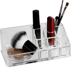 Axentia Organizer transparent Kunststoff B/H/L: ca. 17,3x6,5x9,3 cm