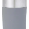 Axentia WC-Garnitur Lena anthrazit schwarz silber Gummi