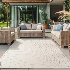 Ayyildiz Flachwebteppich NOVA creme B/L: ca. 140x200 cm