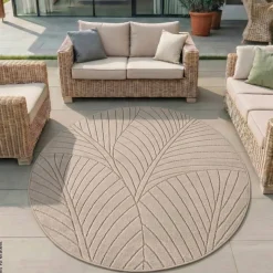 Ayyildiz Flachwebteppich NOVA beige D: ca. 160 cm