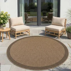 Ayyildiz Flachwebteppich TIMBER beige D: ca. 160 cm