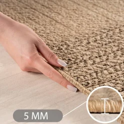Ayyildiz Flachwebteppich TIMBER beige D: ca. 200 cm
