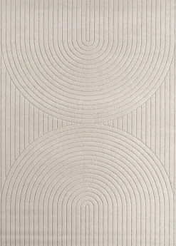 Ayyildiz In-/Outdoor-Teppich NOVA creme B/L: ca. 80x250 cm