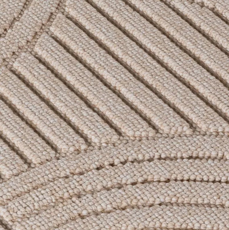 Ayyildiz Kurzflorteppich HELIX beige B/H/L: ca. 80x0,7x250 cm