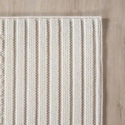 Ayyildiz Kurzflorteppich HELIX creme B/H/L: ca. 80x0,7x250 cm