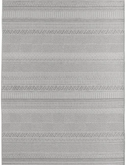 Ayyildiz Outdoorteppich DESERT grau B/L: ca. 280x370 cm