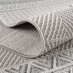 Ayyildiz Outdoorteppich DESERT grau B/L: ca. 120x170 cm