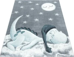 Ayyildiz Teppich BAMBI blau B/L: ca. 140x200 cm