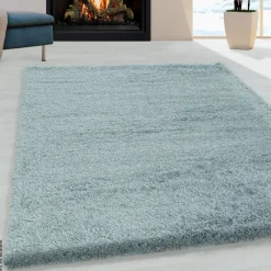 Ayyildiz Teppich FLUFFY blau B/L: ca. 280x370 cm