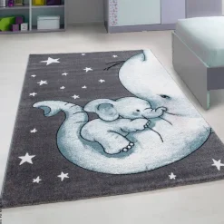 Ayyildiz Teppich KIDS blau B/L: ca. 120x170 cm