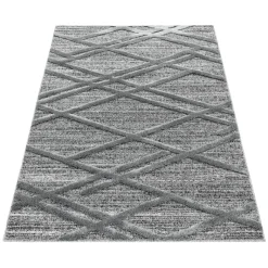 Ayyildiz Teppich PISA grau B/L: ca. 80x150 cm