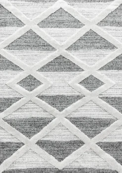 Ayyildiz Teppich PISA grau B/L: ca. 160x230 cm