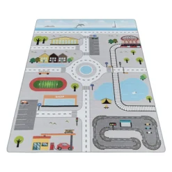 Ayyildiz Teppich PLAY grau B/L: ca. 140x200 cm
