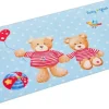 Baby Glück Kinderteppich blau B/L: ca. 80x150 cm