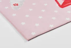 Baby Glück Kinderteppich rosa B/L: ca. 80x150 cm