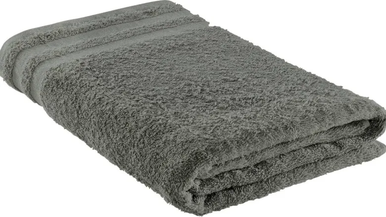 Badetuch Miami Graphit Baumwolle B/L: ca. 100x150 cm