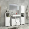 Badezimmer-Set Flandu weiß B/H/T: ca. 61x51x32 cm