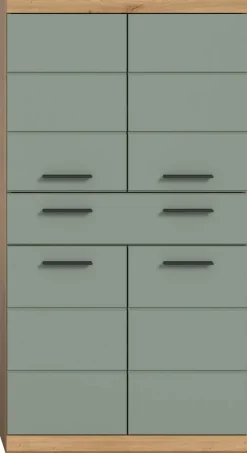 Badezimmer-Set Scout Eiche Artisan Nachbildung salbei Nachbildung B/H/T: ca. 74x141x31 cm