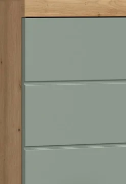 Badezimmer-Set Scout Eiche Artisan Nachbildung salbei Nachbildung B/H/T: ca. 149x34x191 cm