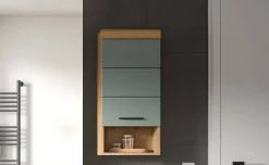 Badhängeschrank Scout Eiche Artisan Nachbildung salbei Nachbildung B/H/T: ca. 37x79x24 cm