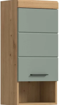 Badhängeschrank Scout Eiche Artisan Nachbildung salbei Nachbildung B/H/T: ca. 37x79x24 cm