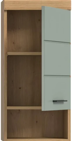 Badhängeschrank Scout Eiche Artisan Nachbildung salbei Nachbildung B/H/T: ca. 37x79x24 cm