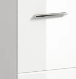 Badhochschrank ICE weiß weiß Hochglanz B/H/T: ca. 30x110x30 cm