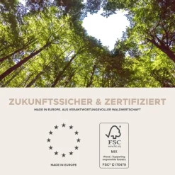 Badhochschrank Scout Evoke Oak Nachbildung Kaschmirgrau Nachbildung B/H/T: ca. 74x191x31 cm
