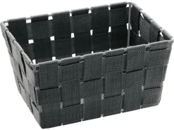 Badkorb grau Kunststoff B/H/L: ca. 19x9x14 cm