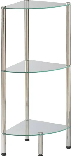 Badregal Edelstahl Edelstahl B/H/T: ca. 28x79x28 cm
