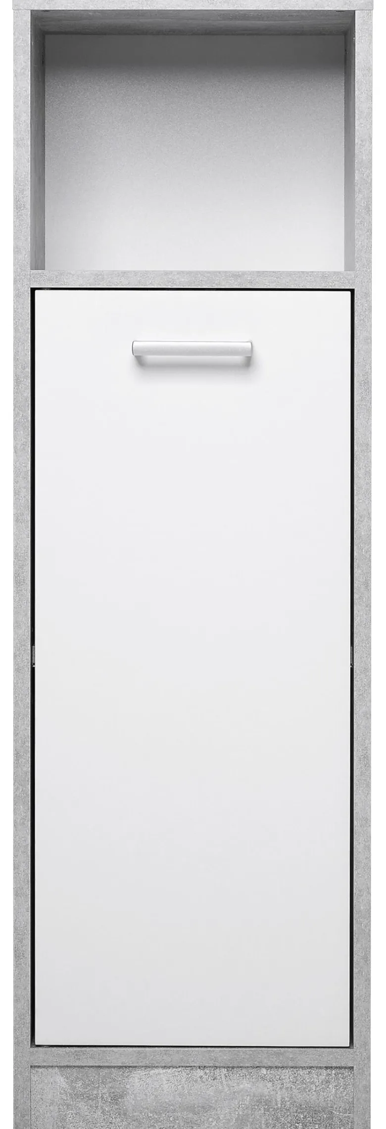 Bad-Set Madeira Beton Optik weiß B/H/T: ca. 123x76,5x28 cm