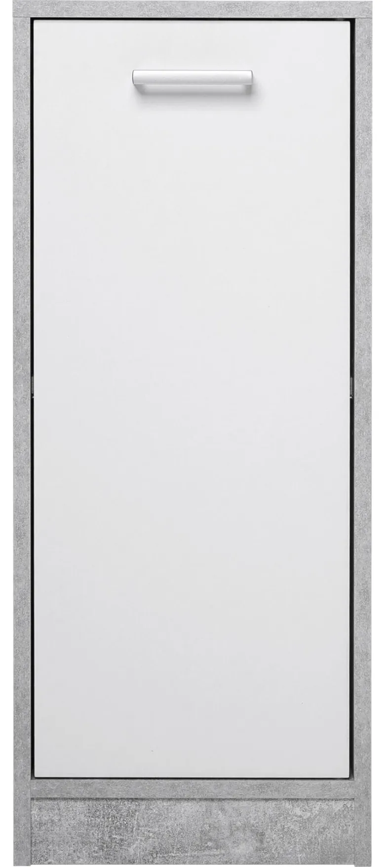 Bad-Set Madeira Beton Optik weiß B/H/T: ca. 123x76,5x28 cm