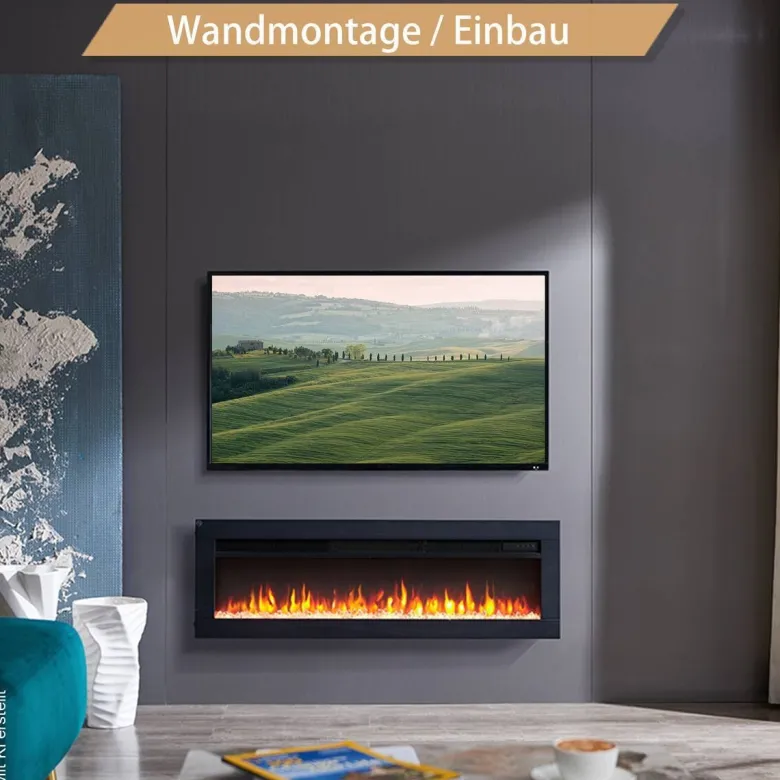 Balderia Elektrischer-Kamin Anes 40 B/H/T: ca. 96x30,8x10,5 cm ca. 2000 W