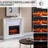 Balderia Elektrischer-Kamin Hikaru EF61D-MT119C weiß B/H/T: ca. 110x99x31 cm ca. 2000 W