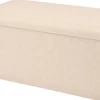 Bank beige B/H/L: ca. 38x38x76 cm