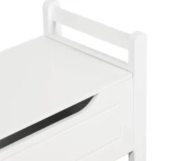 Bank Bosse weiß lackiert B/H/T: ca. 88x43x38 cm