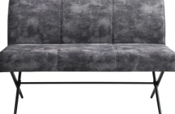 Bank Porto I anthrazit B/H/T: ca. 140x89x64 cm
