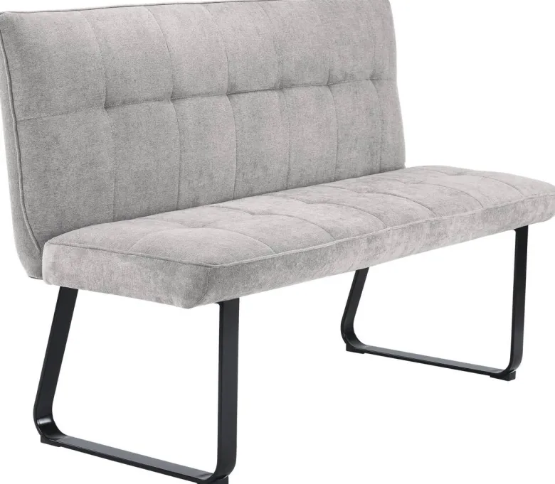 Bank TALEA hellgrau B/H/T: ca. 140x92x59 cm