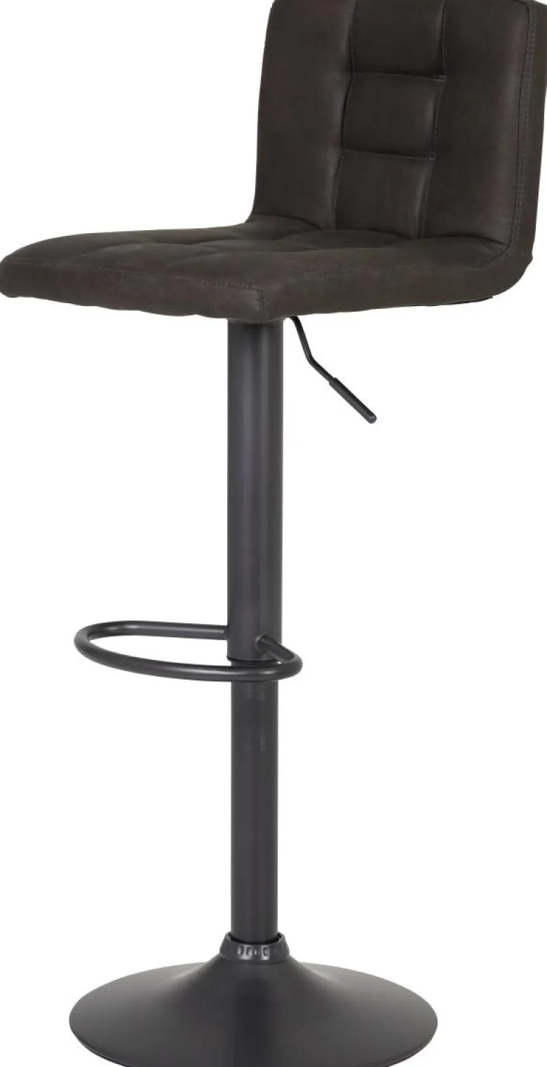 Barhocker Amanda braun Vintage B/H/T: ca. 40x85x45 cm