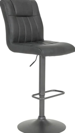 Barhocker Elke anthrazit Vintage B/H/T: ca. 45x102x60 cm