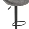 Barhocker FM-120-1 anthrazit Microfaser B/H/T: ca. 56x103x50 cm
